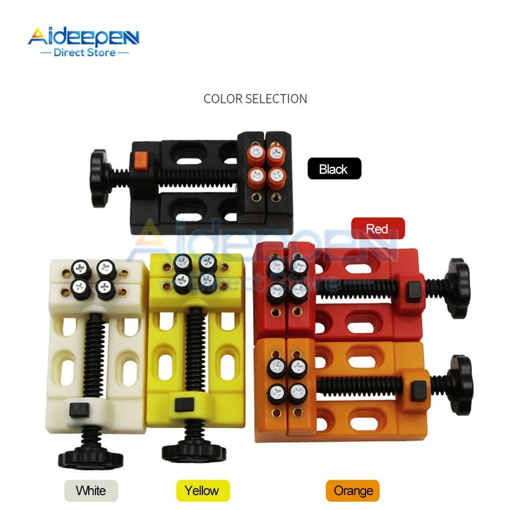 Mini Étau de Table à Pince – Outil de Précision pour Bricolage et Loisirs Créatifs - Nettoyage - L'atelier du détectoriste