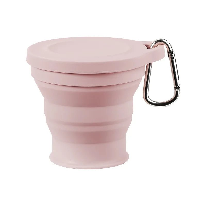 Mini Tasse Pliante Rétractable en Silicone 180ml - Parfaite pour Vos Voyages en Plein Air - Tasse pliante - L'atelier du détectoriste