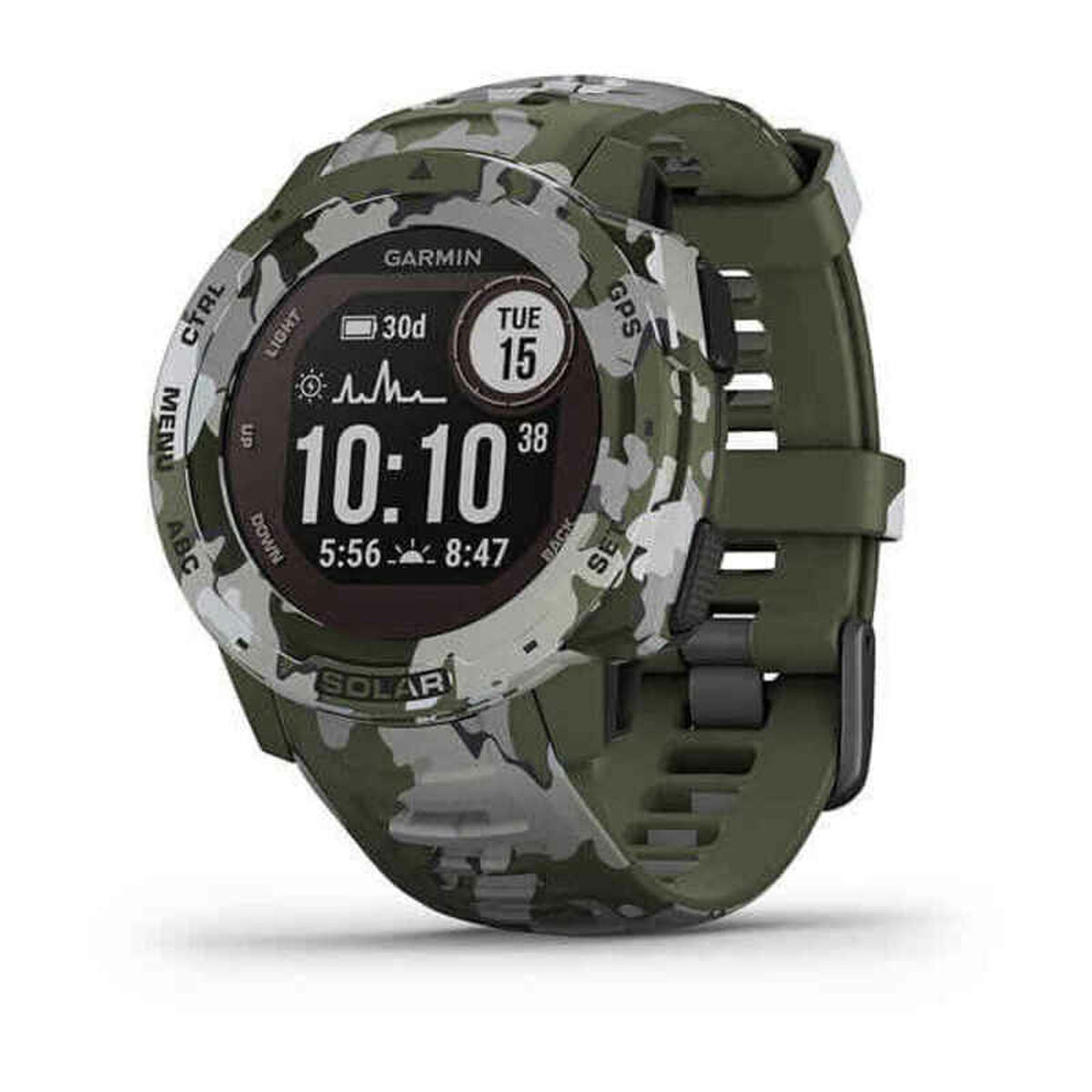 Montre Connectée Garmin Instinct Solar GPS – Robuste et Autonome pour les Détectoristes - Montres - L'atelier du détectoriste