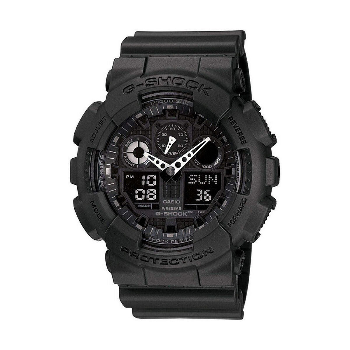 Montre Homme Casio G - Shock GS BASIC Noire (Ø 51 mm) – La Montre Robuste Idéale pour les Détectoristes - Montres - L'atelier du détectoriste