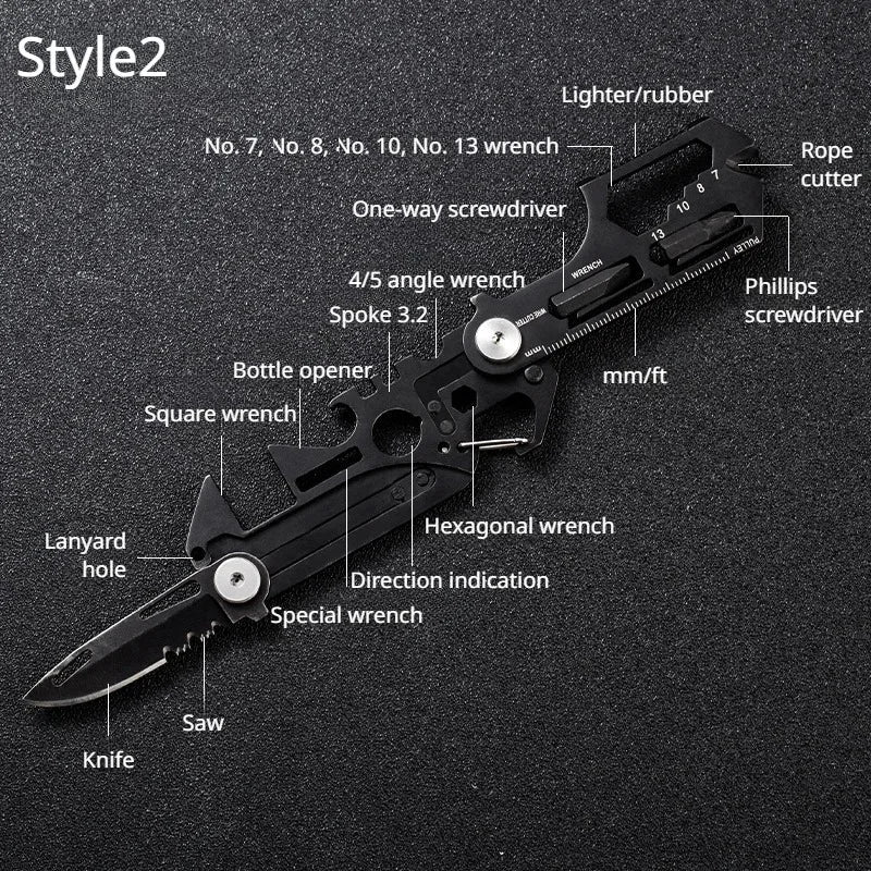 Outil Multifonctionnel en Acier Inoxydable – L'Accessoire Indispensable pour les Détectoristes en Plein Air - Outils - L'atelier du détectoriste