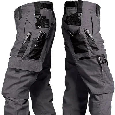 Pantalon Cargo Imperméable pour Hommes - Multi - Poches, Résistant et Confortable - Pantalons - L'atelier du détectoriste