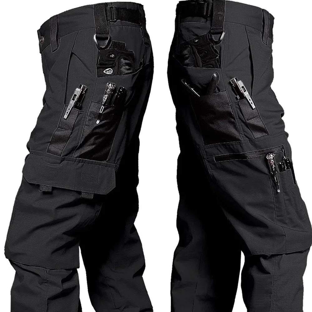 Pantalon Cargo Imperméable pour Hommes - Multi - Poches, Résistant et Confortable - Pantalons - L'atelier du détectoriste