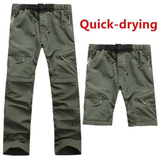 Pantalon de randonnée homme respirant quick dry amovible – idéal pour détection, chasse et camping - Pantalons - L'atelier du détectoriste