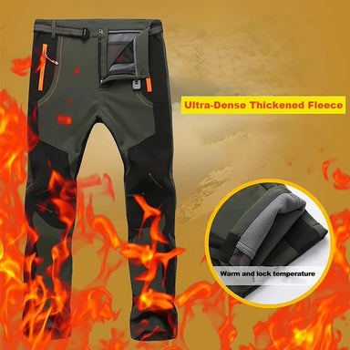 Pantalon Imperméable Thermique Polaire Poches Cargo BALEAF Pantalon Rando Femme - Imperméable & Chaud - Taille Haute - Printemps/Automne - XS à 3XL Pantalon Imperméable Coupe Vent
