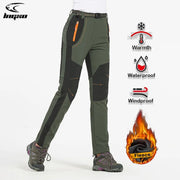 Pantalon D’hiver Taille Haute Femme - Jogging Thermique Doublé Polaire, Léger, Extensible, Pour Rester Au Chaud - 3