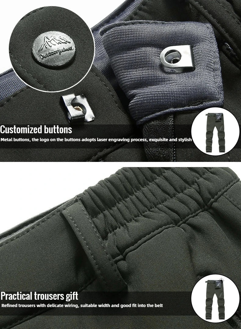 Pantalon Imperméable Grande Taille pour Homme – Chaud, Résistant et Confortable - Pantalons - L'atelier du détectoriste