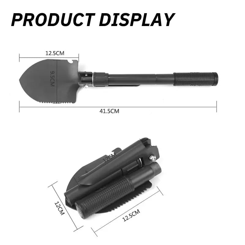 Pelle Pliante Multifonctionnelle AtlanShovel – L'Outil Indispensable pour les Détectoristes - Pelles / Pioches - L'atelier du détectoriste