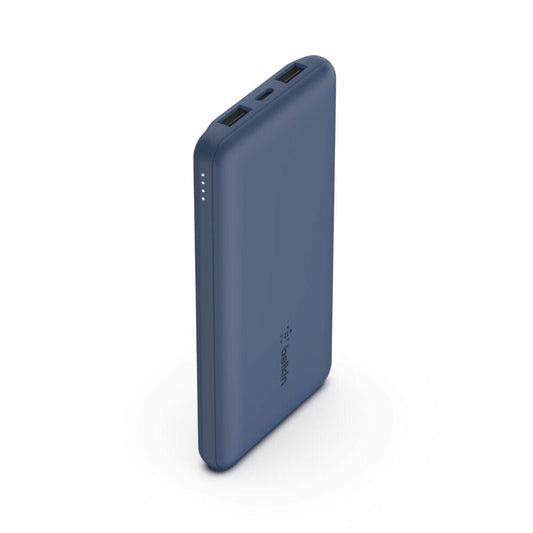 Powerbank Belkin BPB011 10000 mAh Bleu – Ne Tombez Jamais en Panne d'Énergie lors de Vos Sessions de Détection - Batterie externe - L'atelier du détectoriste