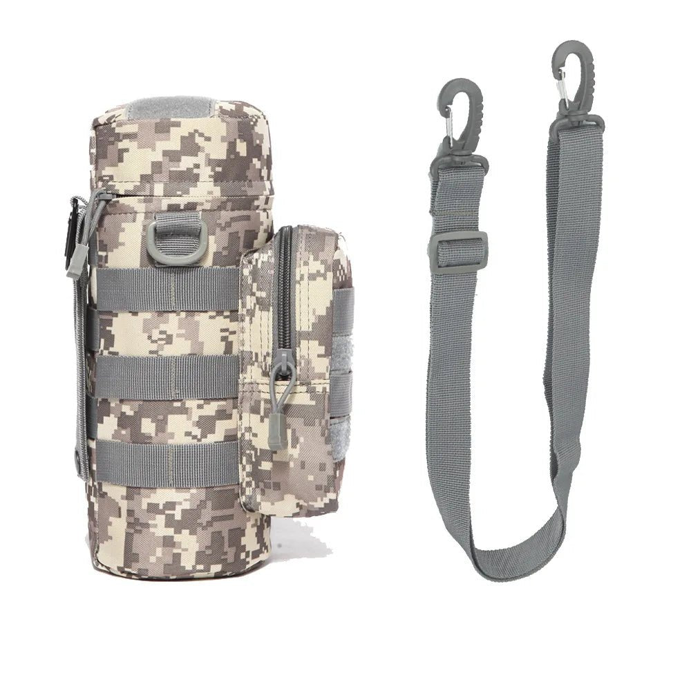 Sac Porte - Bouteille Tactique Molle Étanche – L'Accessoire Pratique pour les Détectoristes en Plein Air - Sac à bandoulière - L'atelier du détectoriste