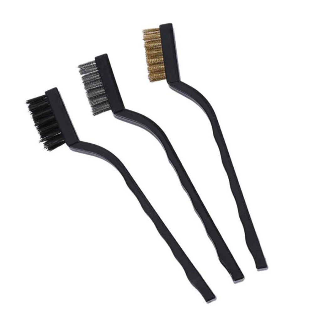 Set de Brosses Métalliques en Acier Inoxydable, Cuivre et Nylon – L'Outil Indispensable pour les Détectoristes - Nettoyage - L'atelier du détectoriste