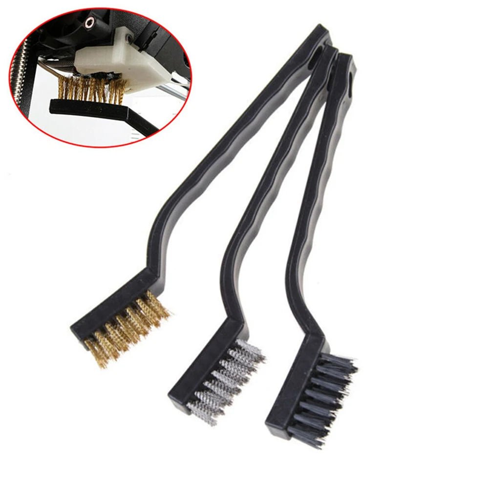 Set de Brosses Métalliques en Acier Inoxydable, Cuivre et Nylon – L'Outil Indispensable pour les Détectoristes - Nettoyage - L'atelier du détectoriste