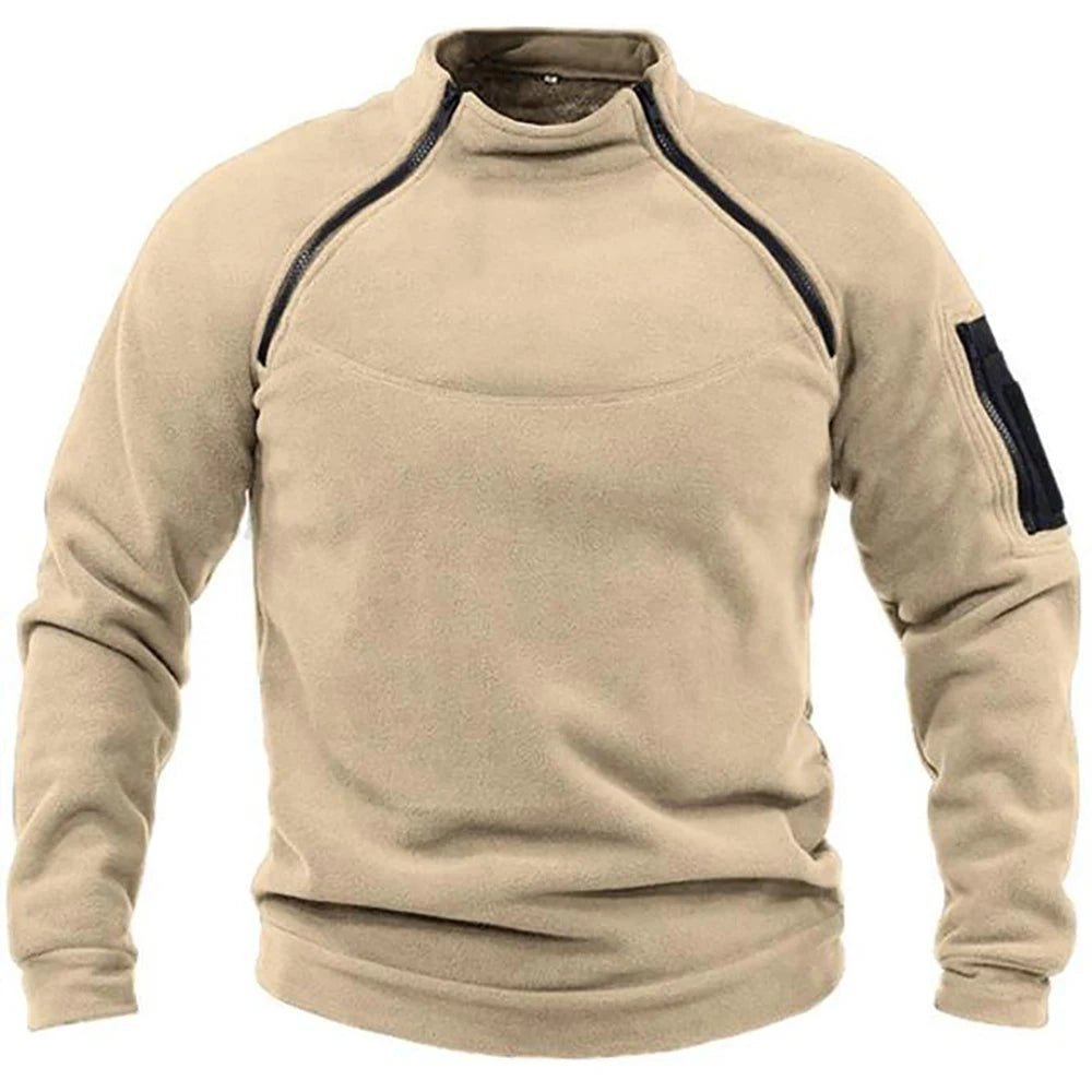 Sweat-shirt de Randonnée Thermique pour Homme avec Fermeture Éclair - Pull - L'atelier du détectoriste