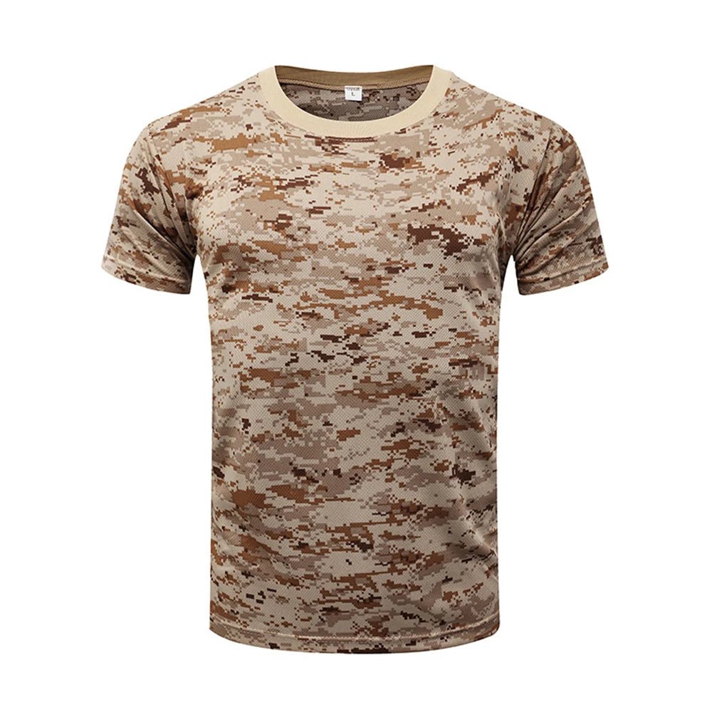 T-shirt Camouflage pour Détectoristes – Séchage Rapide et Confort Optimal - T-shirt - L'atelier du détectoriste