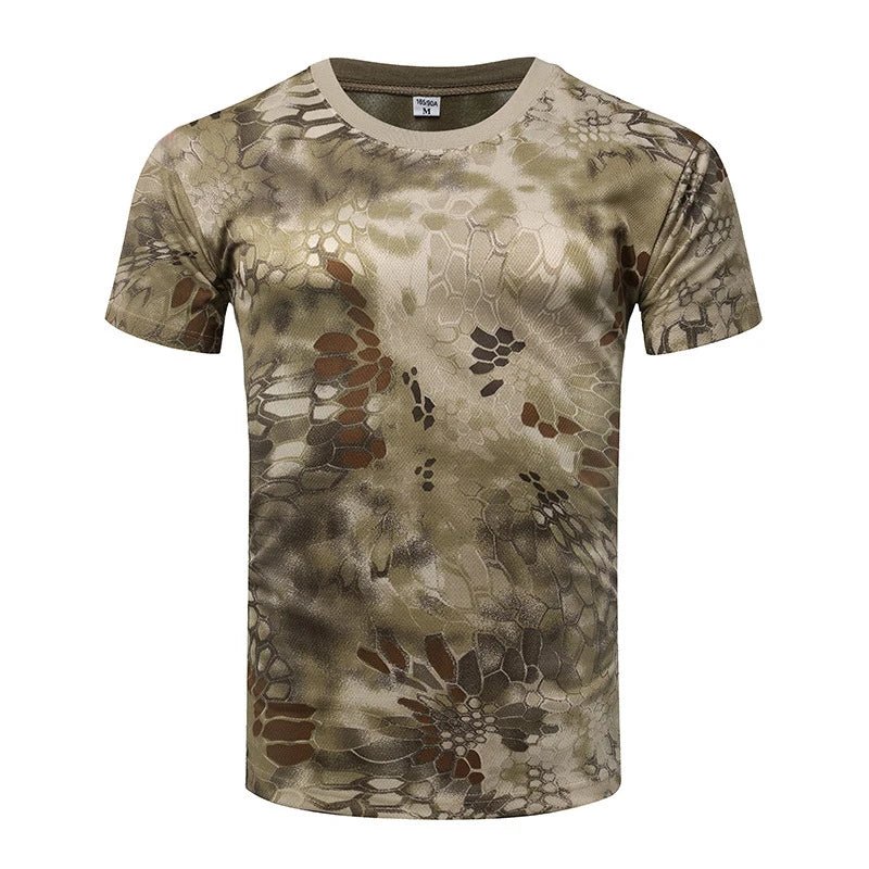 T-shirt Camouflage pour Détectoristes – Séchage Rapide et Confort Optimal - T-shirt - L'atelier du détectoriste