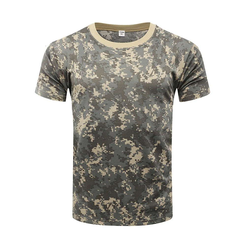 T-shirt Camouflage pour Détectoristes – Séchage Rapide et Confort Optimal - T-shirt - L'atelier du détectoriste