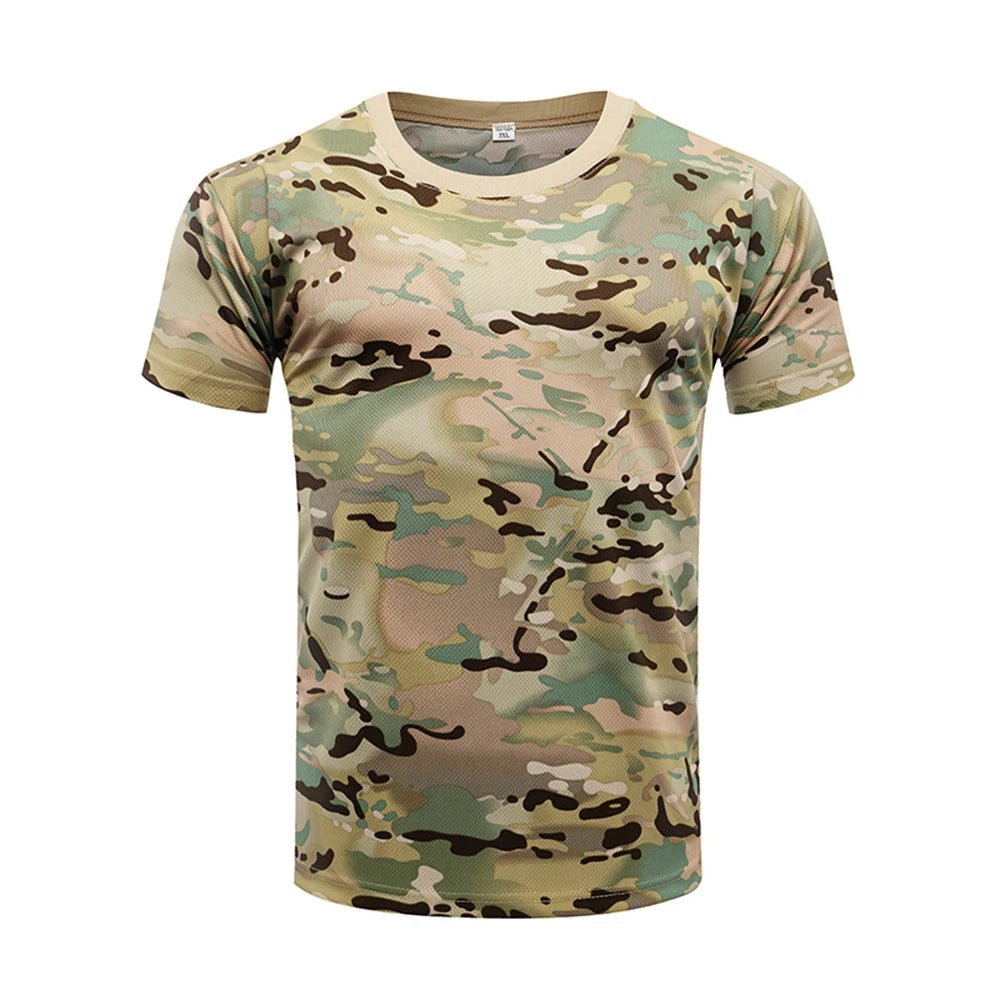 T-shirt Camouflage pour Détectoristes – Séchage Rapide et Confort Optimal - T-shirt - L'atelier du détectoriste