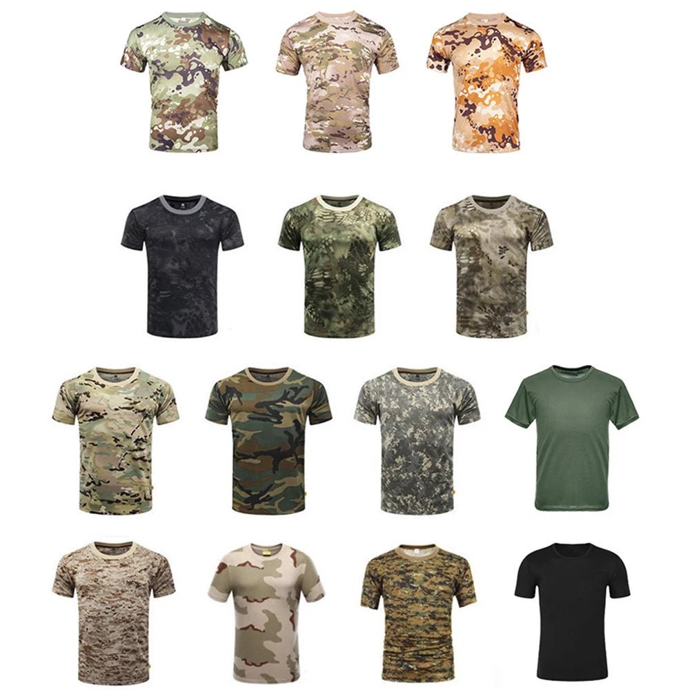 T-shirt Camouflage pour Détectoristes – Séchage Rapide et Confort Optimal - T-shirt - L'atelier du détectoriste