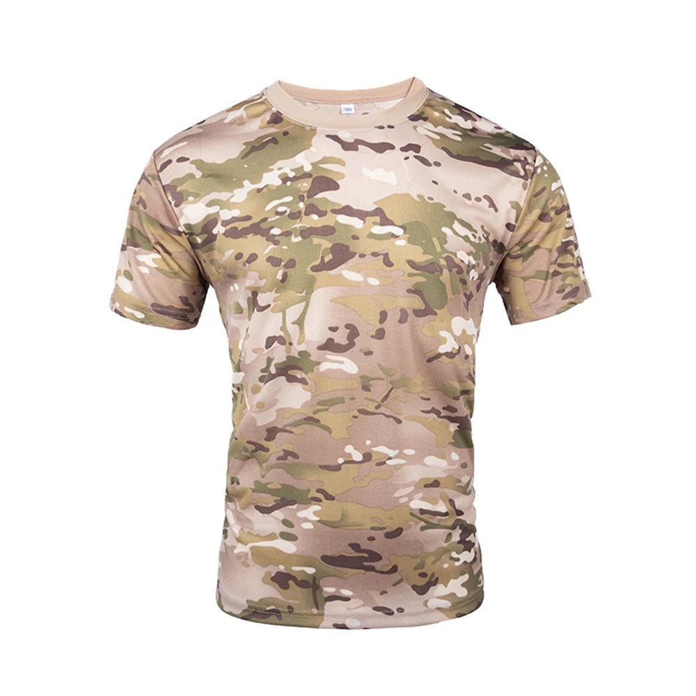 T-shirt Camouflage pour Détectoristes – Séchage Rapide et Confort Optimal - T-shirt - L'atelier du détectoriste