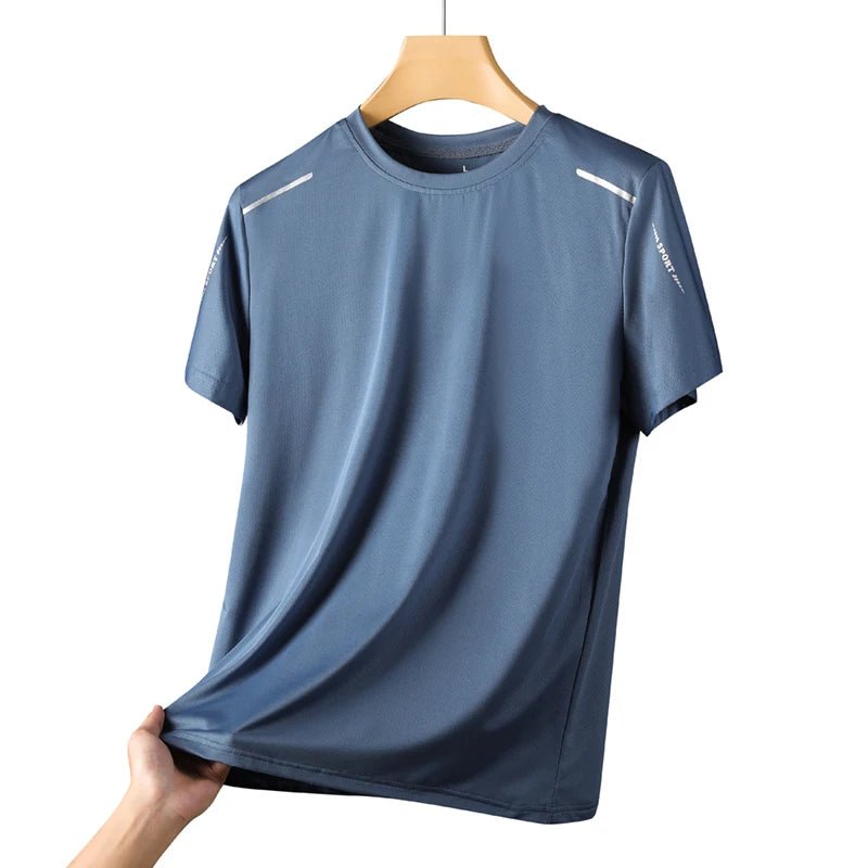 T-shirt de course à séchage rapide pour homme, idéal pour la randonnée, la pêche et le sport en plein air - T-shirt - L'atelier du détectoriste