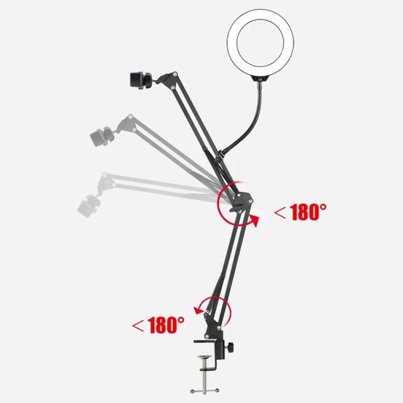 Trépied Aérien avec Éclairage Annulaire - Lampes - L'atelier du détectoriste