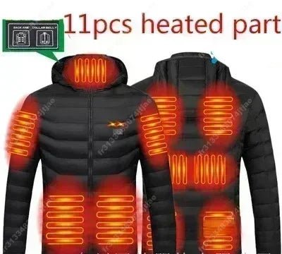 Veste Chauffante Électrique – Protégez - Vous du Froid et Profitez d’un Confort Exceptionnel lors de Vos Aventures - Gilets / Vestes - L'atelier du détectoriste