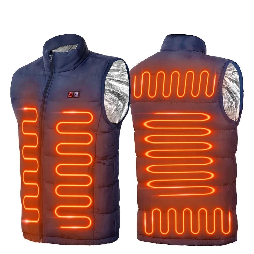 Veste Chauffante USB en Graphène – Un Confort Thermique Idéal pour les Détectoristes en Extérieur - Gilets / Vestes - L'atelier du détectoriste