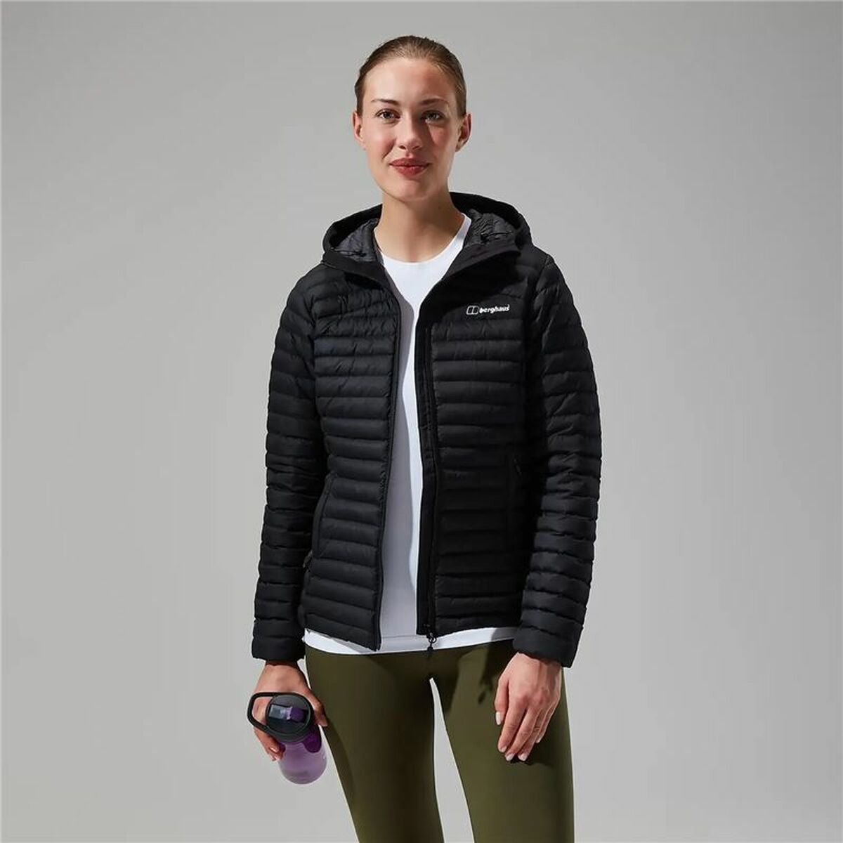 Veste de Sport Femme Berghaus Nula Micro Noire – Chaleur et Légèreté pour les Détectoristes Passionnées - Gilets / Vestes - L'atelier du détectoriste