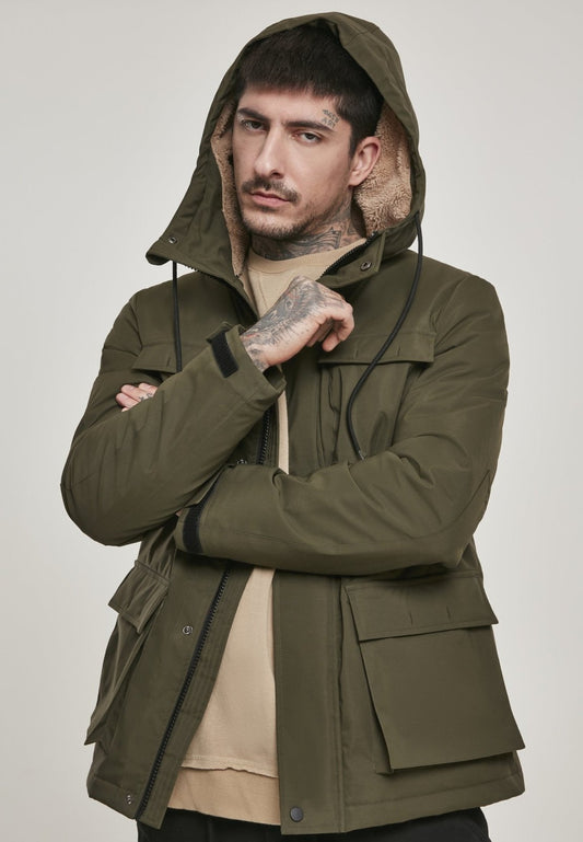 Veste Militaire à Capuche – Couleur Dark Olive - Gilets / Vestes - L'atelier du détectoriste