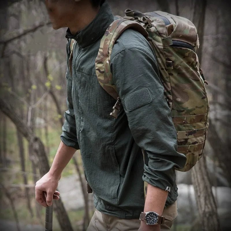 Veste Tactique Légère Été – Imperméable et Respirante - Gilets / Vestes - L'atelier du détectoriste